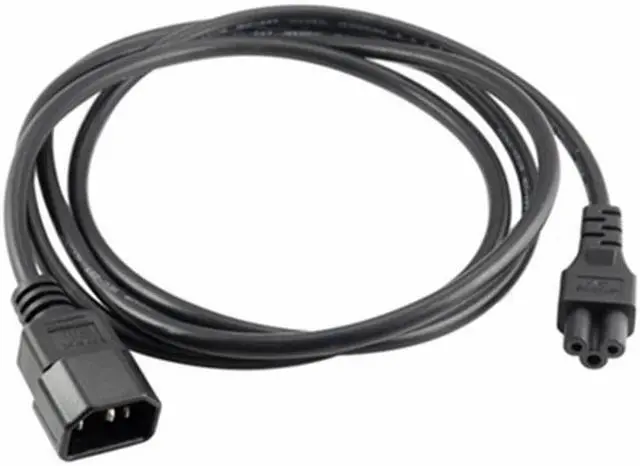 Alt view image 6 of 7 - C14 to C5  3 Prong Plug Cable, IEC 320 C14 3 Pin Male To C5 Female Receptacle Laptop Printer Power Adapter IEC 320 C14 to C5 Adapter Converter C5 to C14 AC Power Cable 3 Pin IEC320 C14 Connector