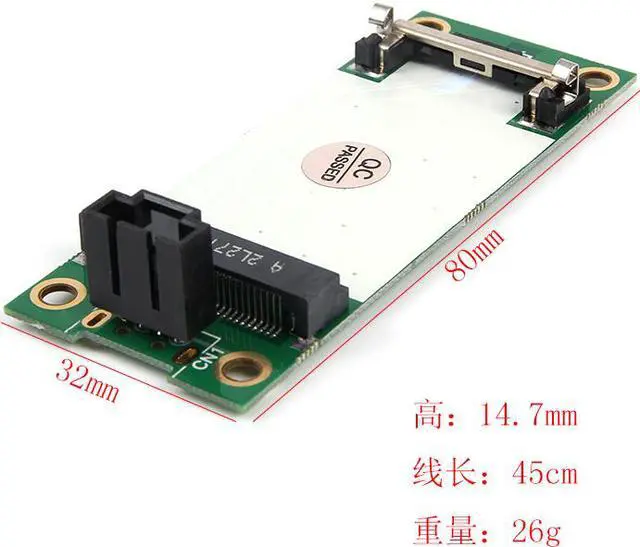 Alt view image 4 of 5 - New Ver2.0  Mini PCI-E WWAN to USB 4-Pin Adapter with SIM CARD SLOT,,Mini Pci-e Mpci Express Wireless to USB Adapter Card with SIM Card Slot