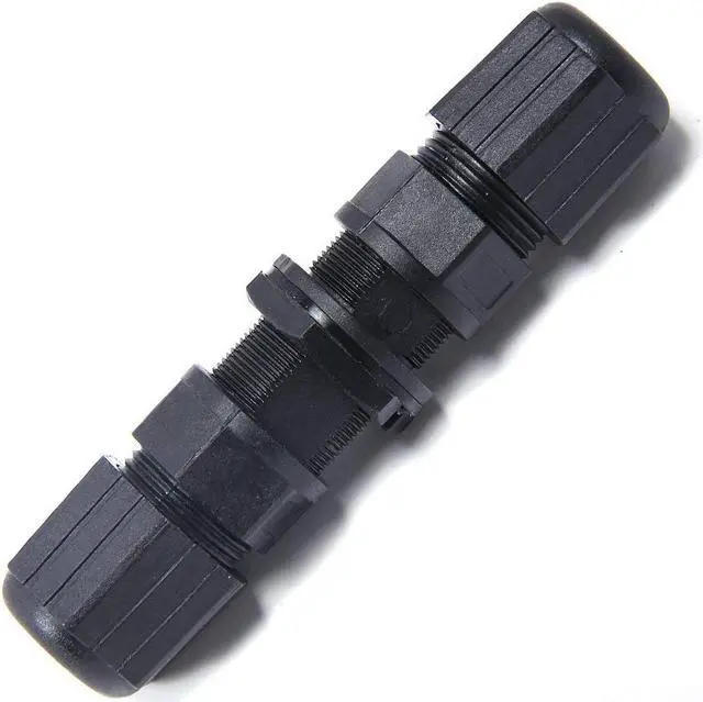 Alt view image 2 of 7 - Panel Mount RJ45 Waterproof Connector 8 PIN, IP68 Ethernet Network Cable Connector LAN Coupler Adapter  Cat5 6 7 8P8C,Locking Waterproof CAT6 RJ45 Female to Female Lan Ethernet Network coupler