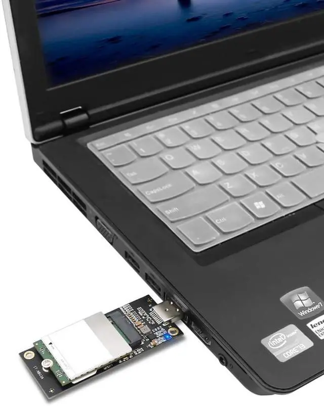 Alt view image 5 of 7 - NGFF(M.2) Key B to USB 3.0 Adapter with SIM 6pin Slot for WWAN/LTE Module