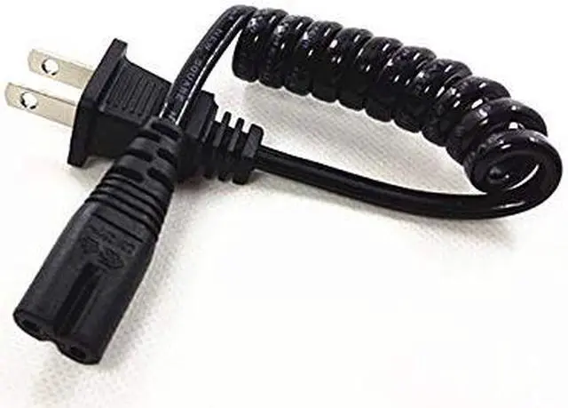 Main image of Tekit Universal 2 Prong Power Cord,NEMA 1-15P to IEC320 C7 Figure 8 Shotgun Connector Retractable Spring AC Power Supply Cable Cord Wire Socket Plug Jack (1-15P to C7 Retractable Spring)