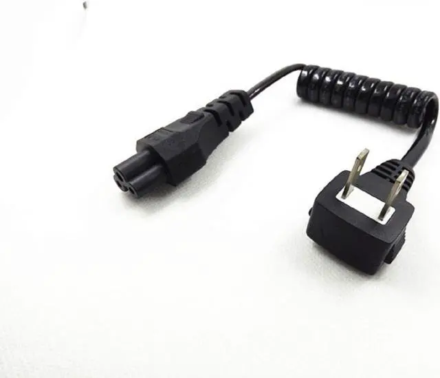 Alt view image 5 of 6 - Tekit NEMA1-15P Angeld to IEC 320 C5 Retractable Spring AC Power Cord,2-Pin US Plug 2-Pole 90 Degree to IEC 60320 C5 3-Prong AC Power Cord 10-30cm (1-15P Angled to C5 Retractable)