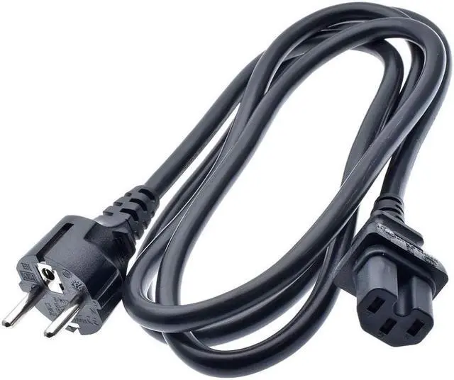 Alt view image 2 of 7 - Tekit Euro Schuko to C15 Power Cord, EU Schuko CEE7/7 to IEC320 C15 Female Power Extension Cable Cord,10A 250V (EU to C15 10ft)