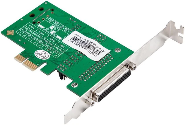 Alt view image 3 of 7 - 4 DB9 serial RS232 ports pcie x1 I/O controller card with fan-out cable WCH384 chipset support low profile bracket,4 Serial Ports PCI-e Controller Card, w/ Fan-out Cable, Low Profile Bracket