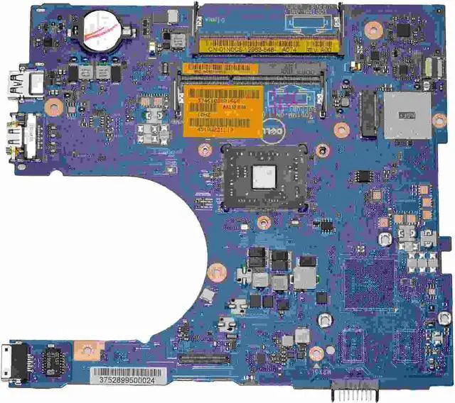 Main image of 1N0C6 Dell Inspiron 15-5000 Laptop Motherboard w/ AMD A8-7410 2.2GHz CPU