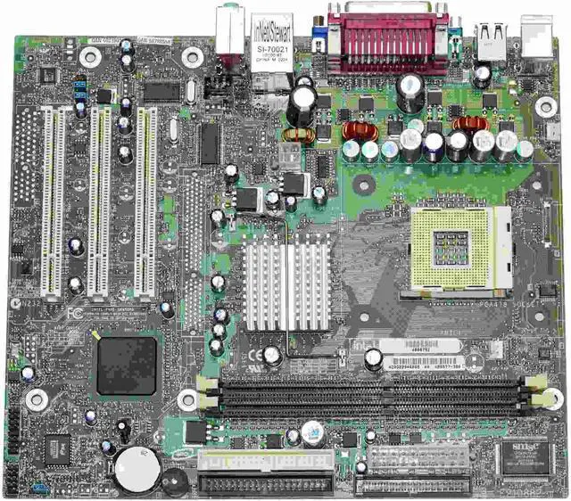 Alt view image 2 of 3 - Gateway 4000792 Nimitz Micro Atx Motherboard Socket 478 533 400 Mhz Fsb Ddr