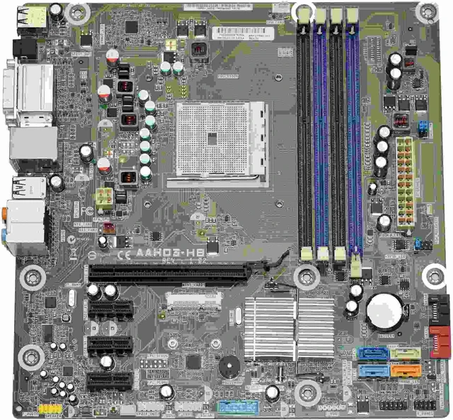 Alt view image 2 of 7 - Hp 655590-001 Pavilion P71100 Hibiscus Amd Desktop