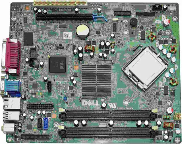 Alt view image 4 of 8 - Dell M863n Sff System Board For Optiplex 760 Desktop Pc