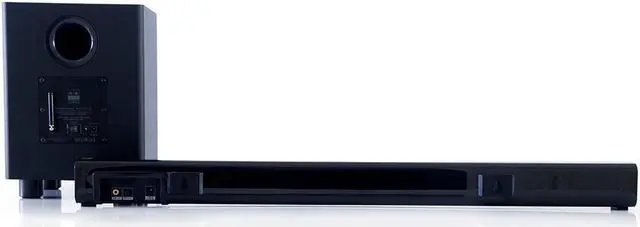 Alt view image 2 of 7 - Thonet and Vander DUNN Sound Bar 2.1 with Wireless Subwoofer Bluetooth 250W Peak Power Speaker System for Home Theater