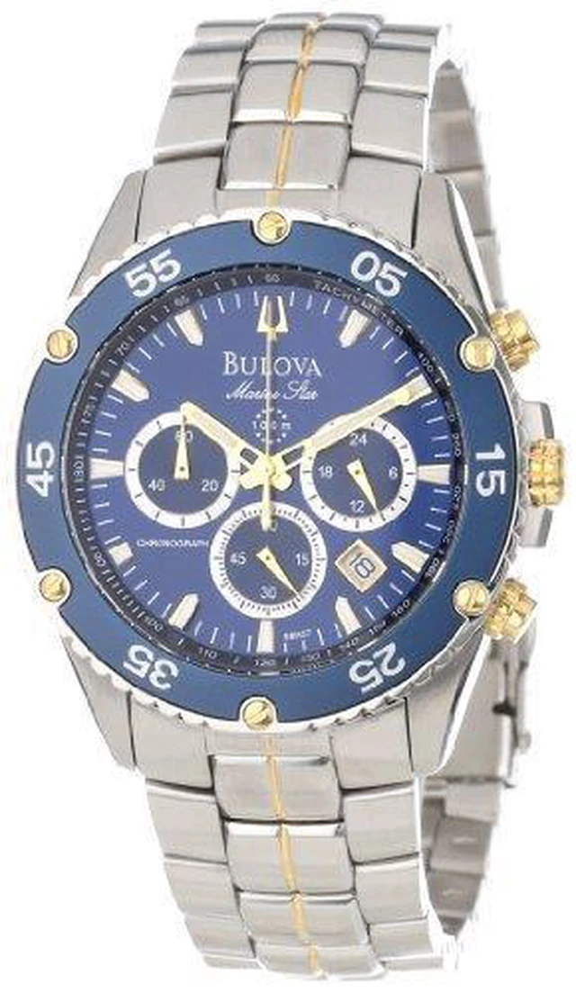 Alt view image 7 of 16 - Bulova Marine Star Mens Watch 98H37