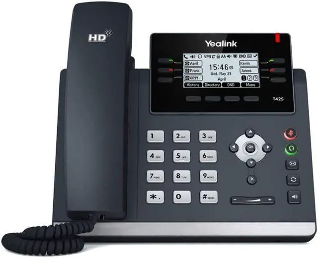 Main image of Yealink SIP-T42S VoIP Phone Black