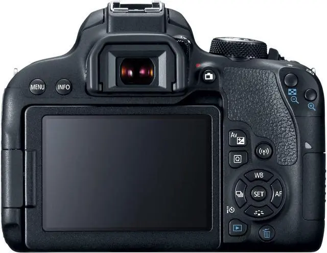 Alt view image 8 of 9 - Canon EOS Rebel T7i 24.2 Megapixel Digital SLR Camera Body Only - 3" Touchscreen LCD - 16:9 - Digital (IS) - E-TTL II - 6000 x 4000 Image - 1920 x 1080 Video - HDMI - PictBridge - HD Movie Mode - ...
