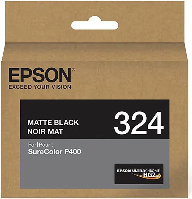Alt view image 4 of 4 - Epson T324 HG2 Ink Cartridge - Matte Black Epson UltraChrome 324 Ink Cartridge - Matte Black - Inkjet