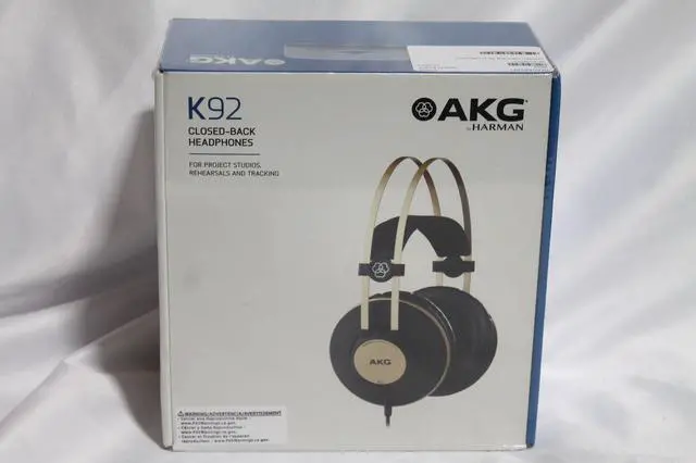 Alt view image 20 of 20 - AKG K92 Closed-Back Headphones