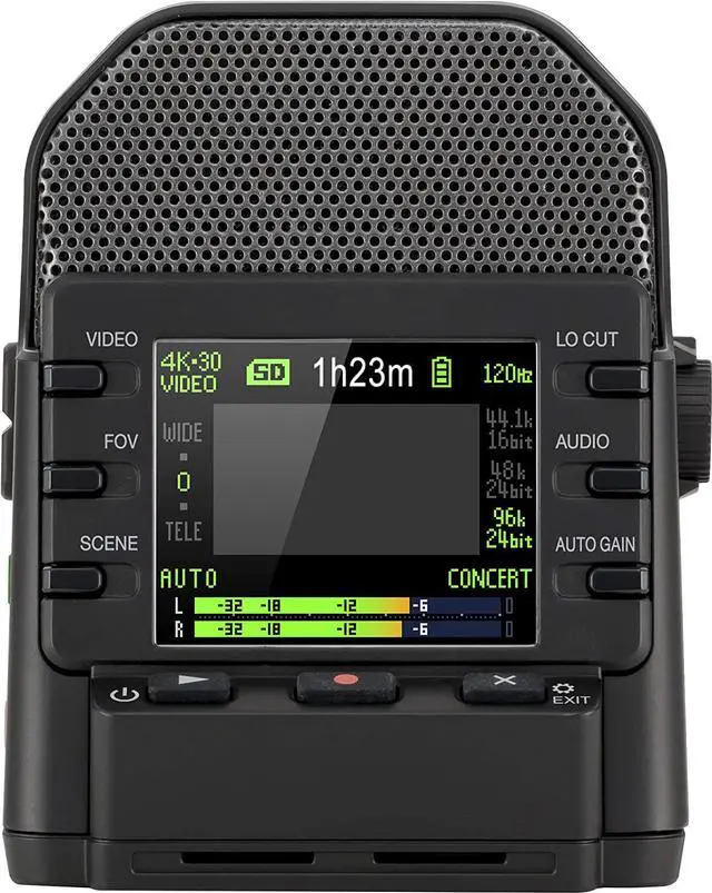 Alt view image 7 of 20 - zoom q2n4k handy video recorder