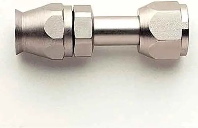 Main image of Aeroquip FCE1712 06AN A/C Straight Female O-Ring Pilot, Nickel Plated Steel