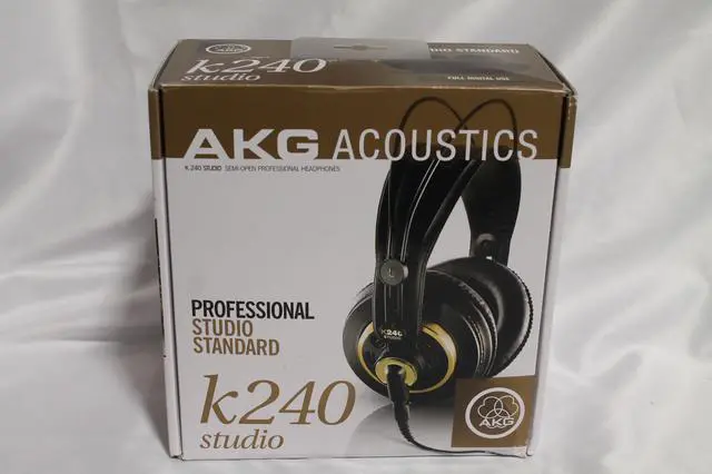 Alt view image 5 of 13 - AKG K 240 Semi-Open Studio Headphones