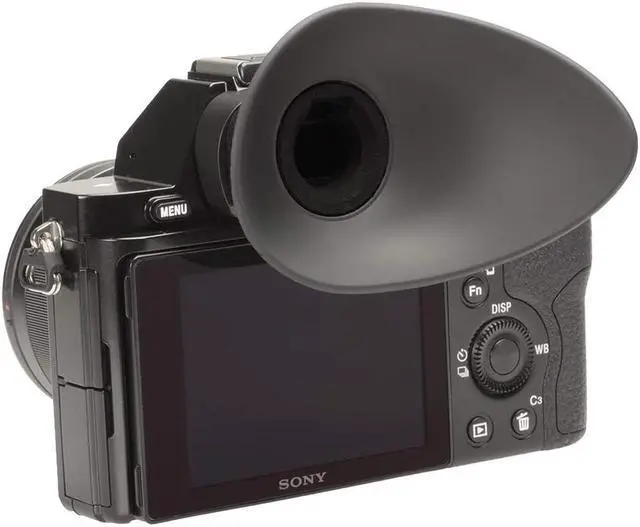Alt view image 2 of 13 - Hoodman HoodEYE DSLR Eyecup (Glasses)  for Sony A7R, A7s, A7RII HEYESG