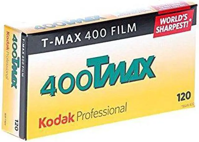 Alt view image 3 of 6 - Kodak 856 8214 Professional 400 Tmax Black and White Negative Film 120 (ISO 400) 5 Roll Pack