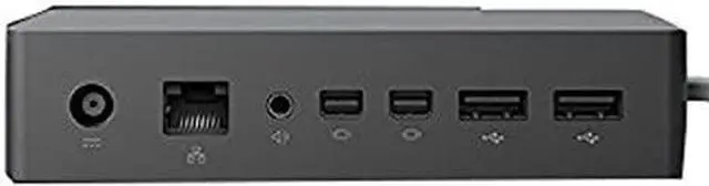 Alt view image 8 of 13 - Microsoft Surface Dock (PD9-00003) in Black with Surface Connect Cable for Surface Go, Surface Laptop, Surface Laptop 2, Surface Pro, Surface Pro 3, Surface Pro 4, Surface Pro 6, Surface Book, and