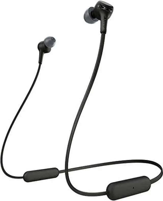 Alt view image 7 of 10 - Sony WI-XB400/B Extra Bass In-Ear Wireless Headphone - Neckband - Dynamic - Neodymium - Stereo - Bluetooth 5.0 - Black
