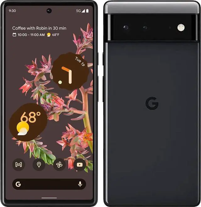 Alt view image 5 of 10 - Google Pixel 6 | Unlocked | Stormy Black | 128 GB