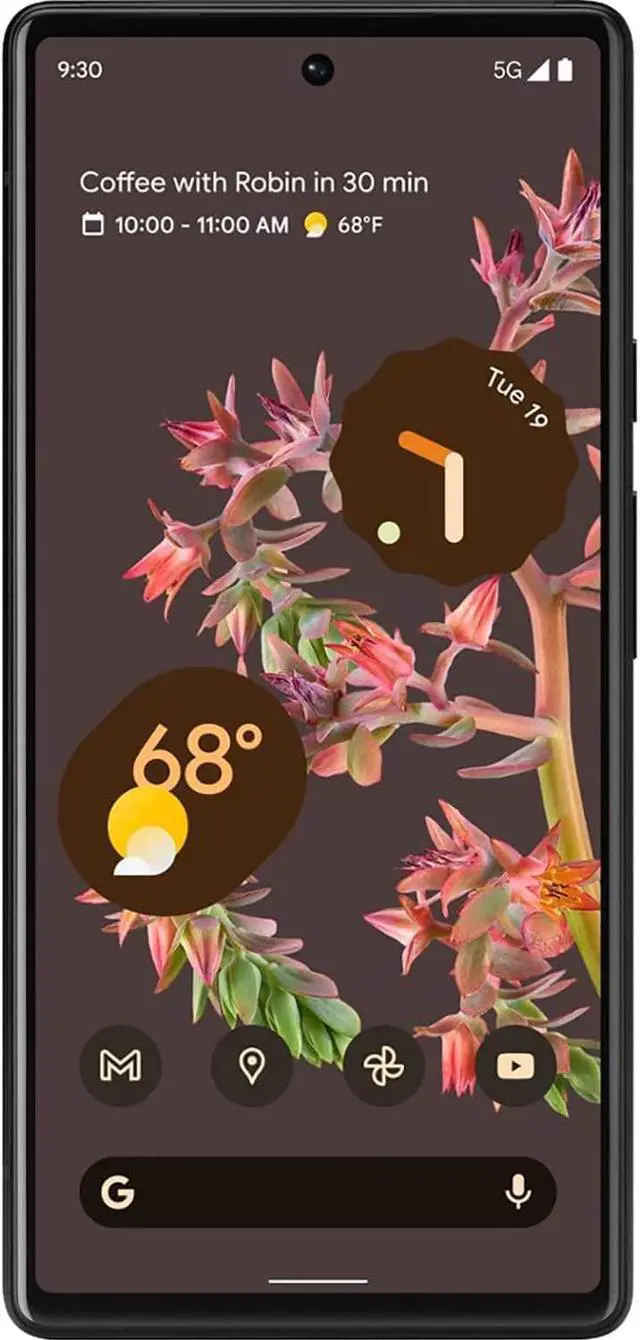 Alt view image 6 of 10 - Google Pixel 6 | Unlocked | Stormy Black | 128 GB