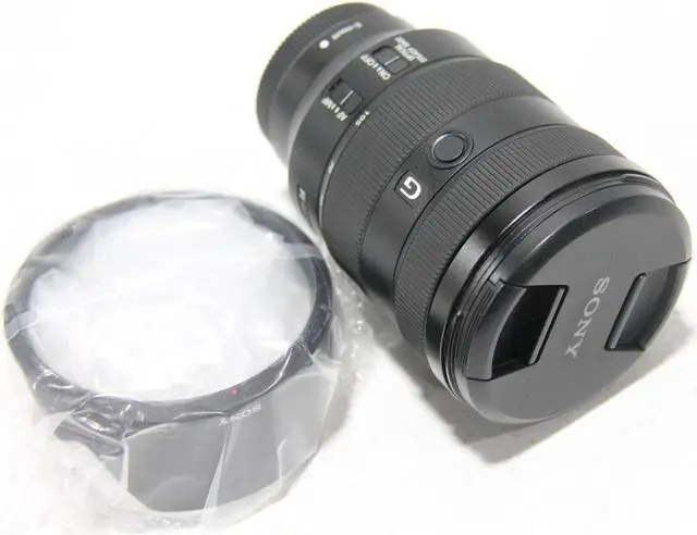 Alt view image 6 of 10 - Sony SEL24105G - 24 mm to 105 mm - f/4 - Zoom Lens for Sony E - Designed for Camera - 77 mm Attachment - 0.31x Magnification - 4.4x Optical Zoom - Optical IS - 4.5"Length - 3.3"Diameter