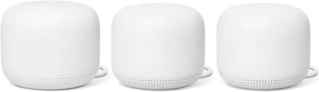 Alt view image 3 of 6 - Google GA00823-US Nest IEEE 802.11ac Ethernet Wireless Router - 2.40 GHz ISM Band - 5 GHz UNII Band - 275 MB/s Wireless Speed - 1 x Network Port - 1 x Broadband Port - Gigabit Ethernet - Desktop