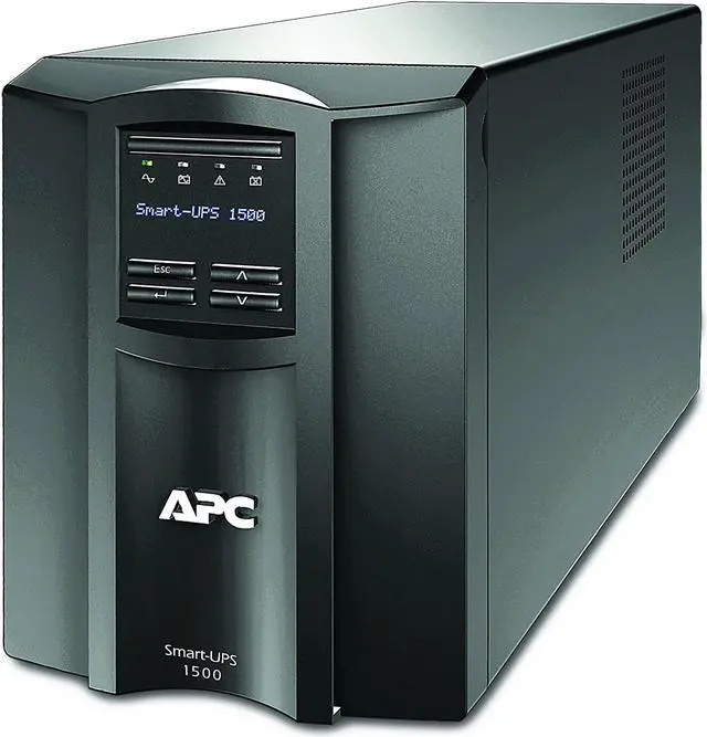 Alt view image 2 of 3 - APC by Schneider Electric Smart-UPS 1500VA LCD 120V with SmartConnect - 1440 VA/1000 W - 120 V AC, 110 V AC, 127 V AC - 7 Minute Stand-by Time - Tower - 8 x NEMA 5-15R