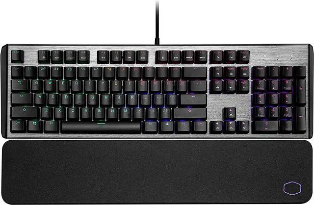 Alt view image 3 of 3 - Cooler Master CK550 V2 Gaming Mechanical Keyboard Brown Switch with RGB Backlighting, On-the-Fly Controls, and Hybrid Key Rollover