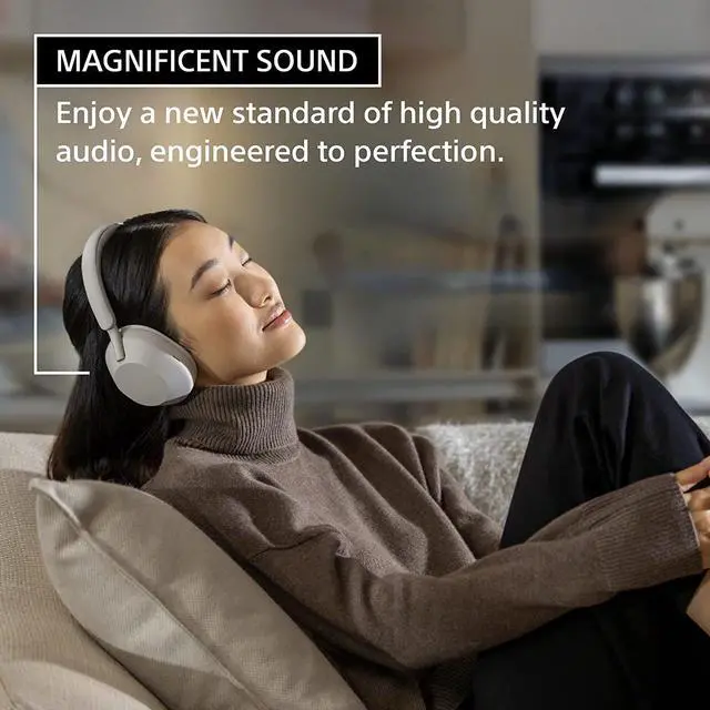 Alt view image 9 of 20 - Sony WH-1000XM5/B Wireless Industry Leading Noise Canceling Bluetooth Headphones (Black)