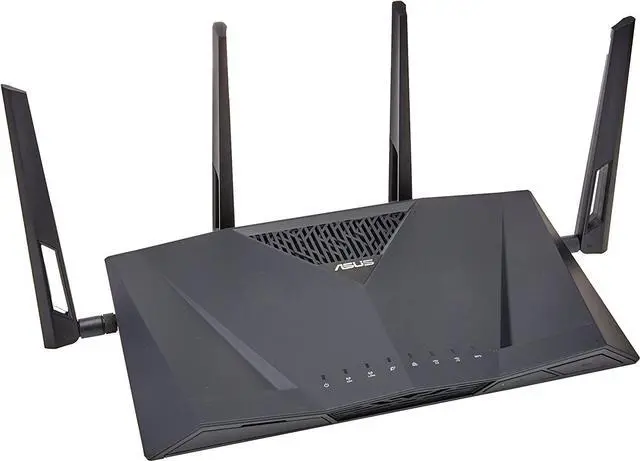Alt view image 3 of 4 - ASUS AC3100 4x4 Wireless Dual-Band 4-Port Gigabit Gaming Router with AiProtection (RT-AC3100/CA)