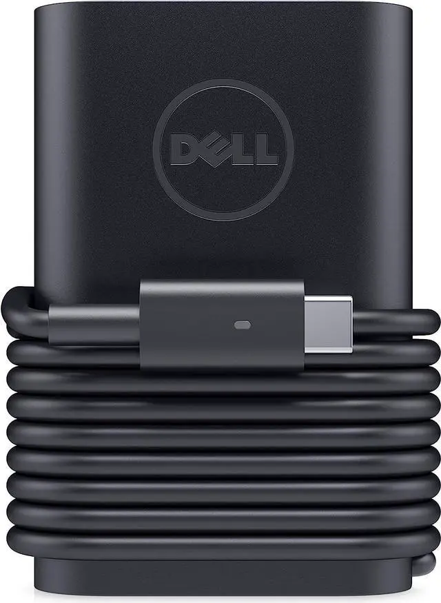 Alt view image 3 of 4 - Dell 45-Watt AC Adapter with 3.28 ft Power Cord - 1 Pack - 120 V AC, 230 V DC Input - 20 V DC/2.25 A Output