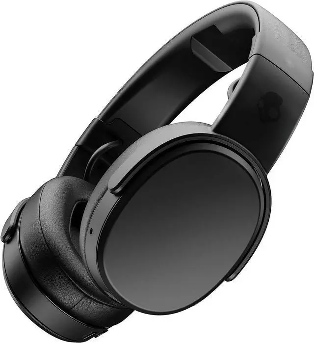 Alt view image 8 of 9 - Skullcandy Crusher 3.0 Bluetooth Over-Ear Headphones - Black/Coral