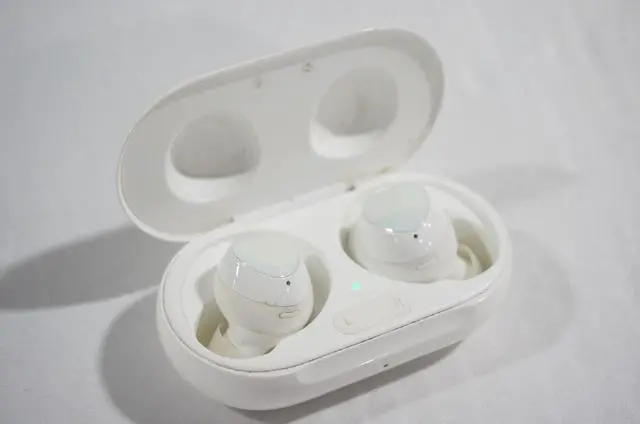 Alt view image 10 of 10 - Samsung Galaxy Buds+ True Wireless Earbud Headphones - White