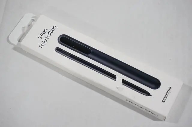 Alt view image 3 of 3 - Samsung S Pen Fold Edition for Galaxy Z Fold 3 Phone Only - Black (EJ-PF926)
