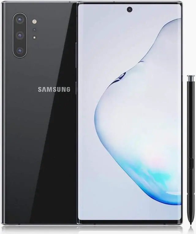 Alt view image 3 of 4 - Samsung SM-N975UZKAATT Galaxy Note10+ 256GB, Aura Black AT&T