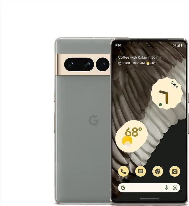 Alt view image 2 of 3 - Google Pixel 7 Pro - 5G Android Phone - Unlocked Smartphone with Telephoto Lens, Wide Angle Lens, and 24-Hour Battery - 512GB - Hazel