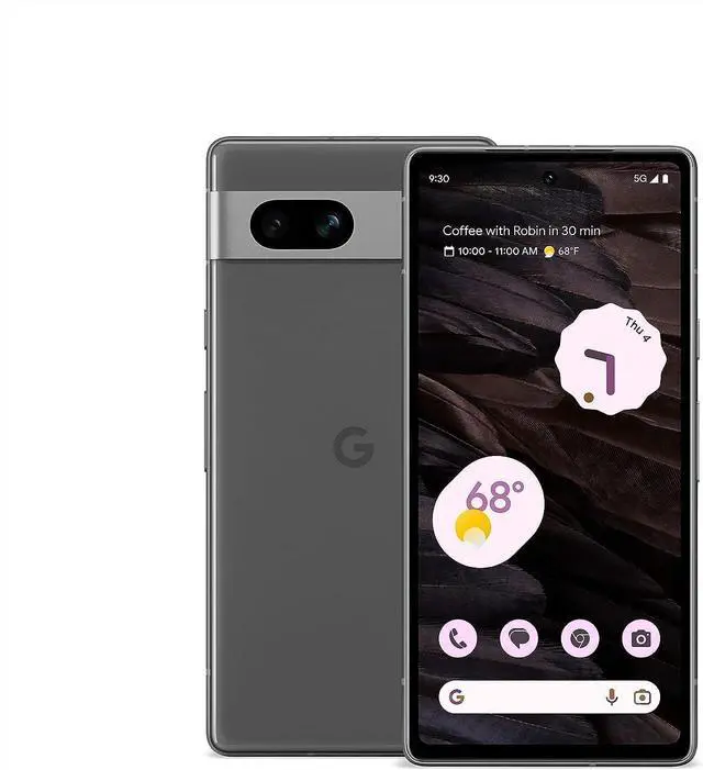 Alt view image 7 of 8 - Google Pixel 7a - Unlocked Android Cell Phone - Smartphone with Wide Angle Lens and 24-Hour Battery - 128 GB  Charcoal
SmartPhone Smart Phone