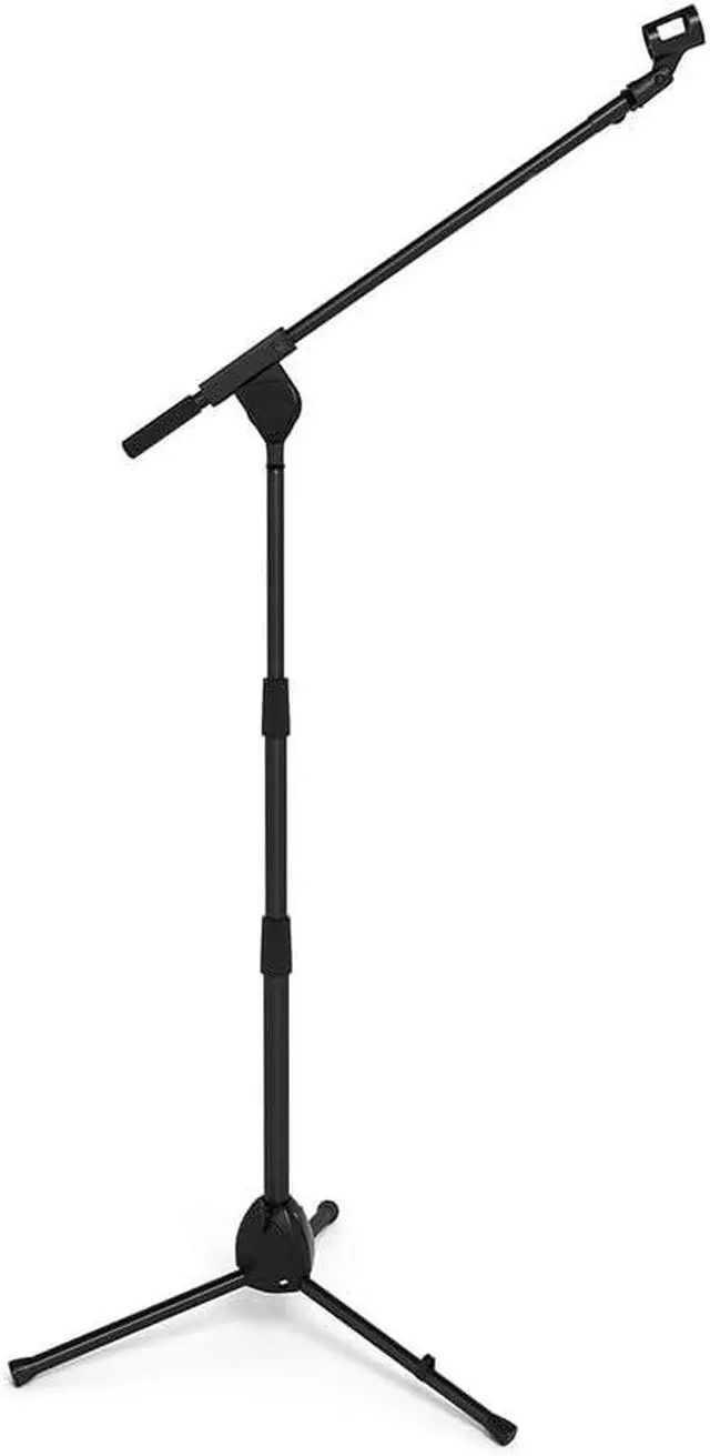 Alt view image 2 of 2 - Kellards PST2 Adjustable Microphone Stand with Telescopic Boom Arm - Black