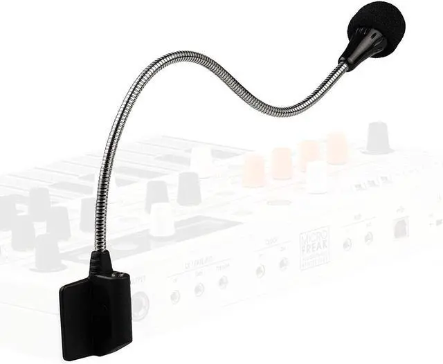 Alt view image 2 of 2 - Arturia MICROFREAKMIC XLR Connectivity Corded Gooseneck Microphone - Black