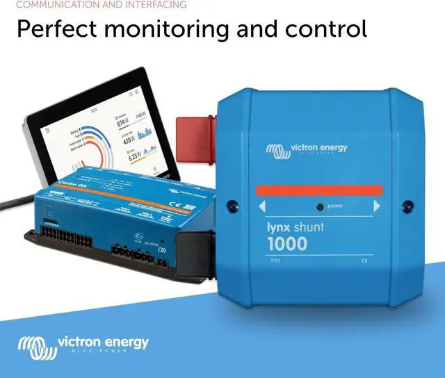 Alt view image 2 of 2 - Victron Energy NT-994 Lynx Shunt VE.Can with Battery Monitor for Adult - Blue
