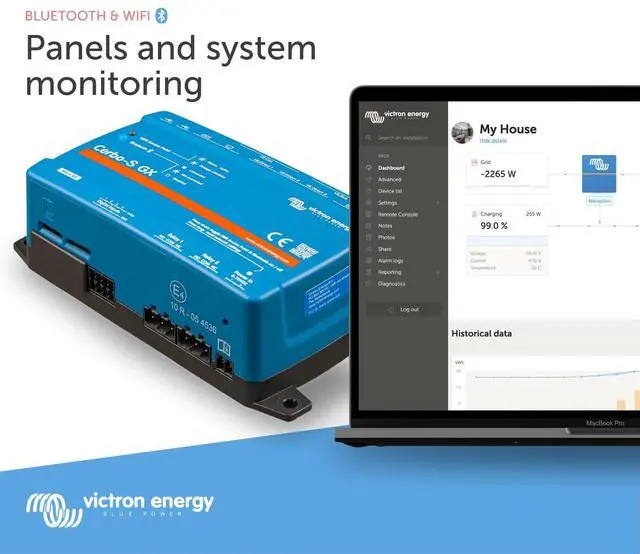 Alt view image 2 of 2 - Victron Energy Cerbo-S GX  System Monitor & Control with Ethernet, VRM Ready