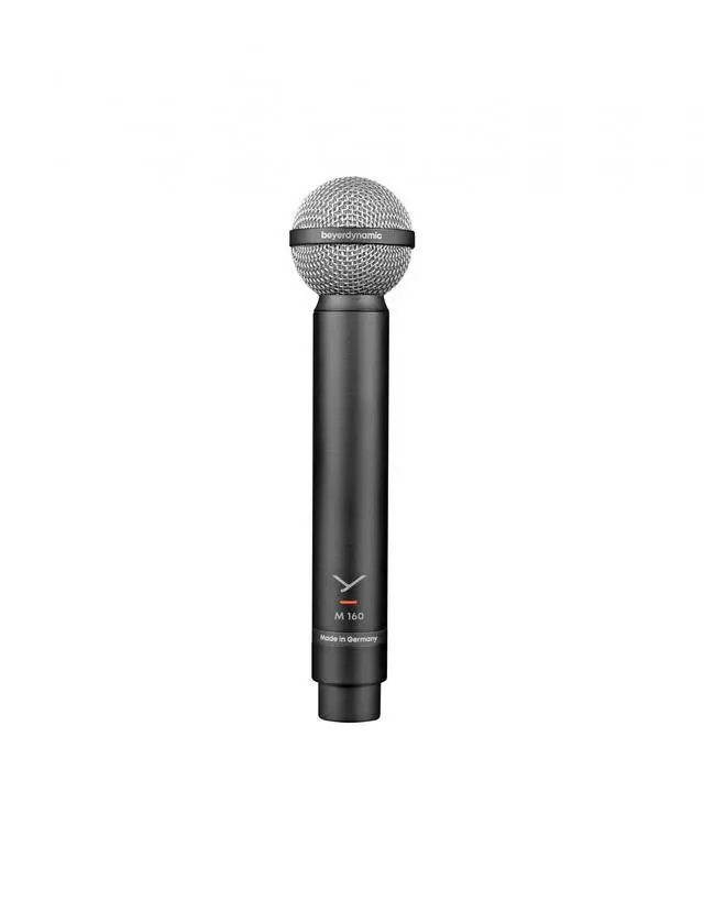 Main image of Beyerdynamic M 160 Double Ribbon & Hypercardioid Microphone for Voice Recording