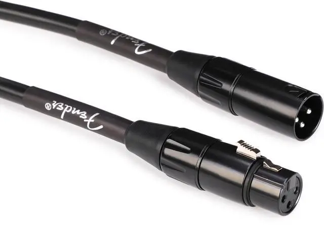 Main image of Fender Professional Series Microphone Cable Compatible w/ Microphones, Black