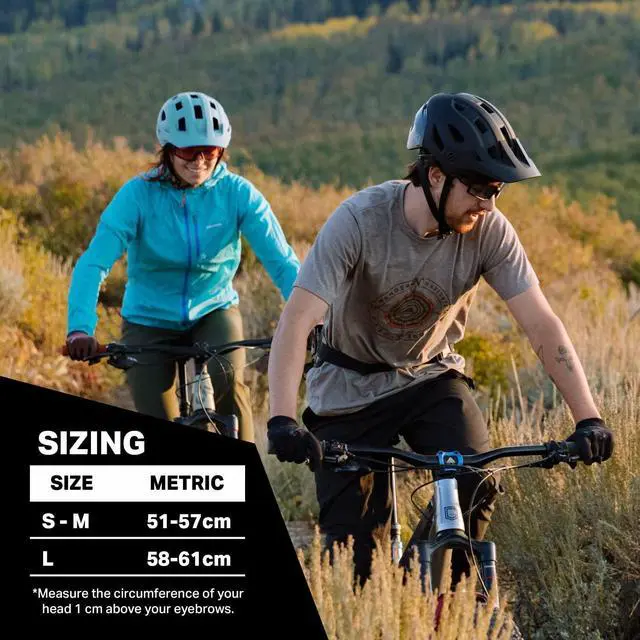 Alt view image 2 of 2 - Wildhorn Corvair Mountain Bike Helmet for Adults w/Vent, Sm-med - Crystal Blue