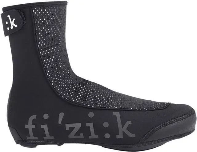 Main image of Fizik Unisex Adult Waterproof Overshoe Cycling Shoe Covers, M (40-43) - Black