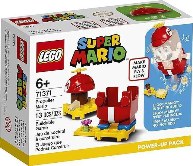 Main image of LEGO Super Mario Propeller Mario Power-Up Pack 71371, Costume Upgrade, 13 Pieces