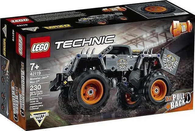 Main image of LEGO Max-D 42119 Technic Monster Jam Truck & Quad Bike 2-in-1, 230 Pcs, 7+ Age